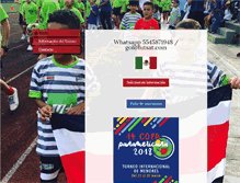 Tablet Screenshot of copapanamericanamexico.org